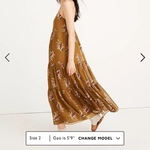 Madewell Midi Dress Size 10